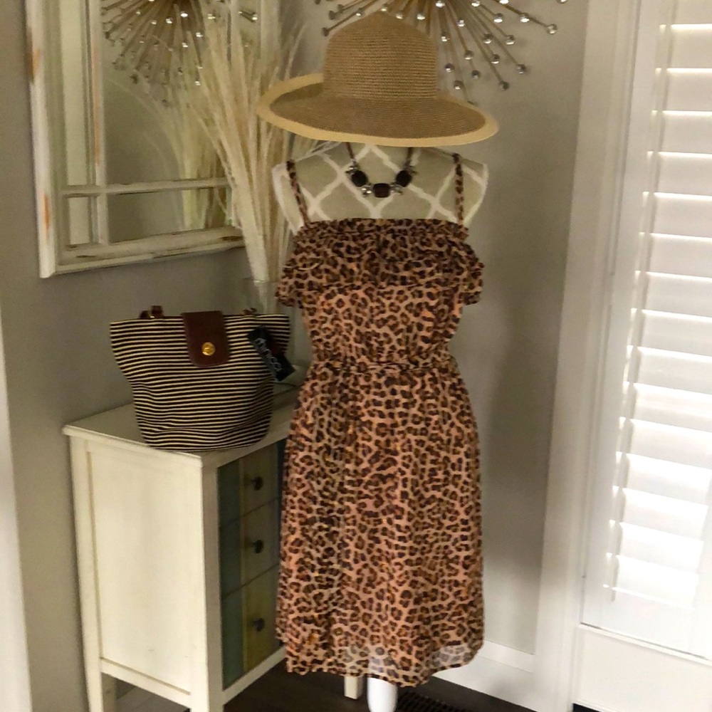 [M]🆕 INC leopard print Dress